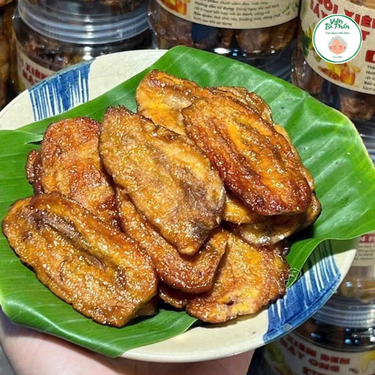 Chuối xiêm mật sấy dẻo