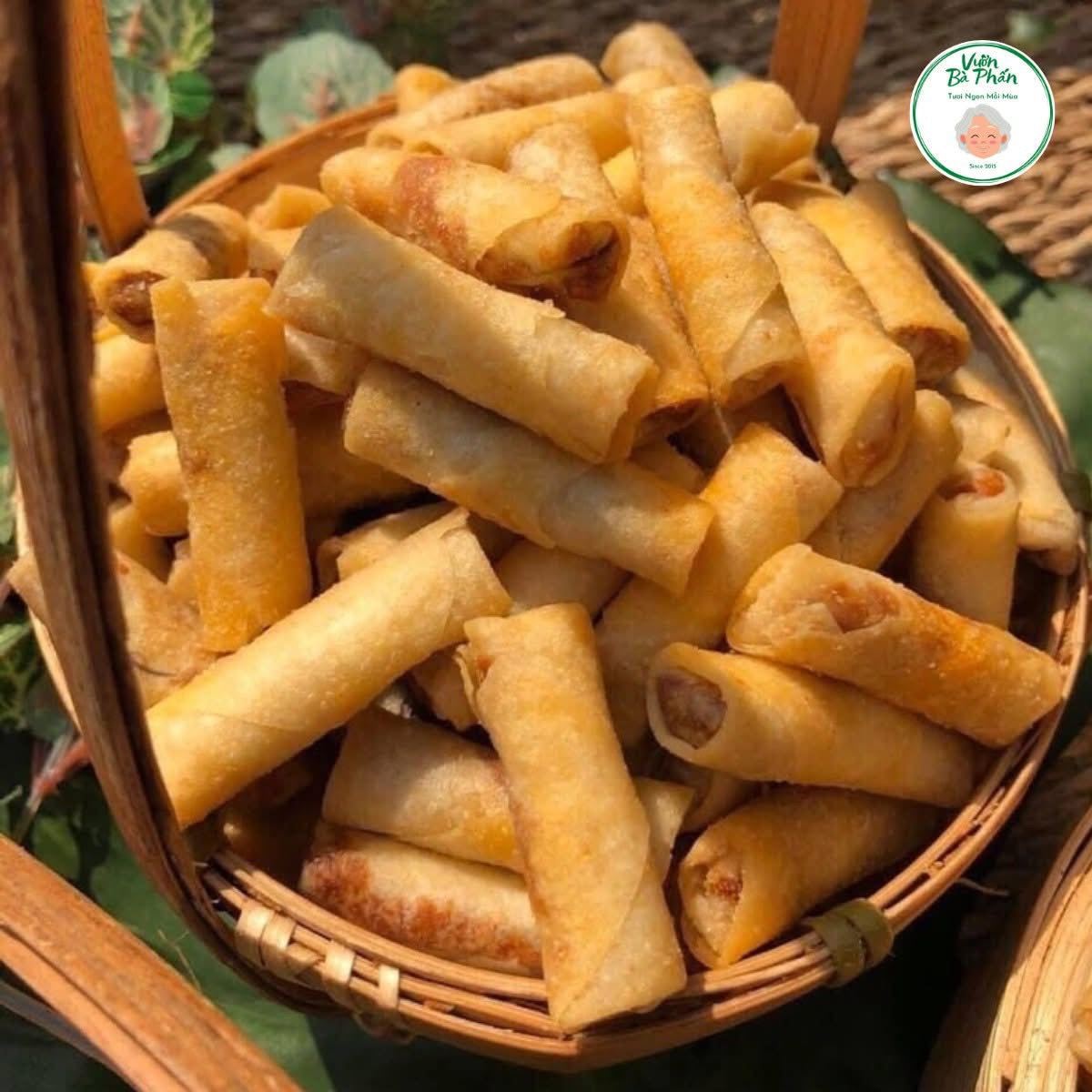 Chả giò tôm mini – Vườn Bà Phấn