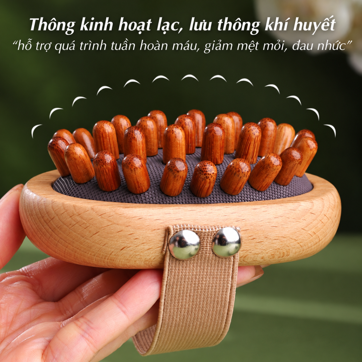 Lược chải đệm khí massage
